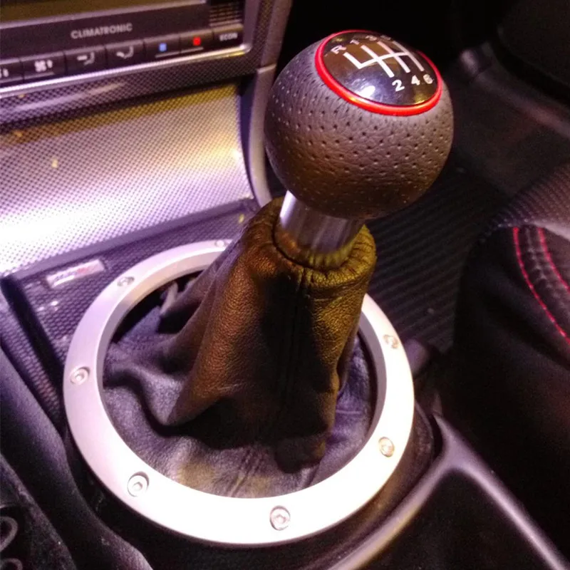 Для Audi A3 S3 1996 1997 1998 1999 2000 2001 2002 2003 MT 12 мм ручная коробка передач с 5/6 Скорость красный Кепки ручка переключения рулевого механизма автомобиля Гетры Загрузки Крышка