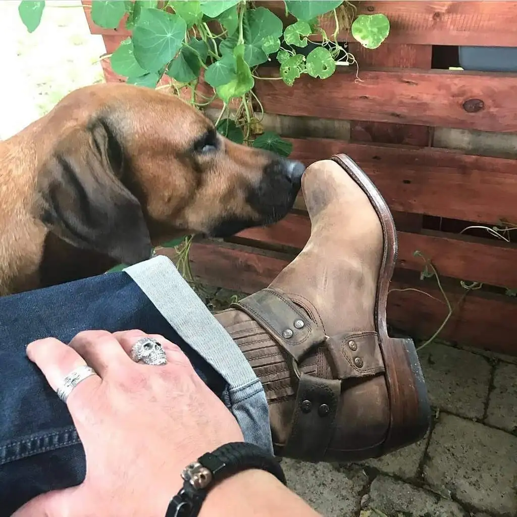 

Women's Shoes New for 2020 High Quality Pu Leather Safety Fashion Boots Female Vinage Classic Western Boots Botas De Mujer QA122