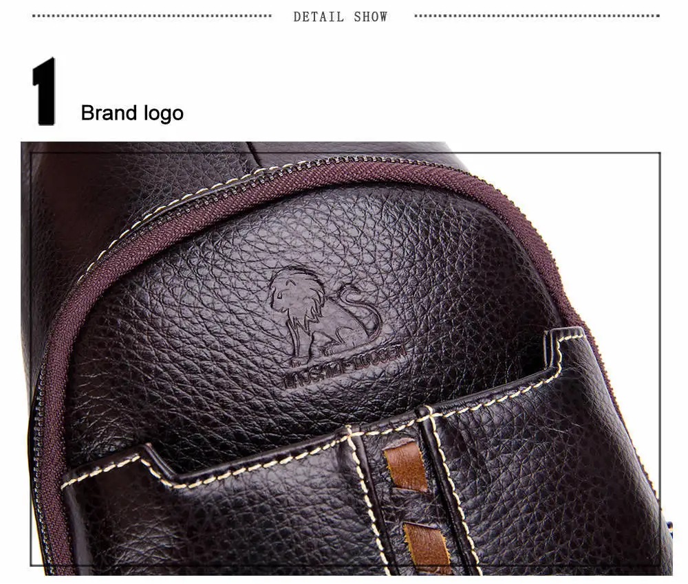 LAOSHIZI LUOSEN сумки через плечо для мужчин, сумка-мессенджер из натуральной кожи, нагрудная сумка, Повседневная водонепроницаемая сумка на одно плечо, Новинка