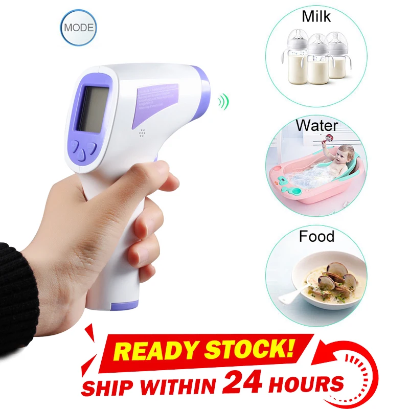 

1Pcs Portable Digital Thermometer Daily Products Quality Assurance Body Temperature Measurement Infrared Thermometer