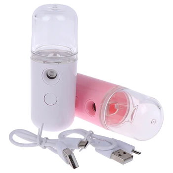 

Portable Mini Face Sprayer Beauty Instruments Device USB Mist Sprayer Facial Body Nebulizer Steamer Moisturizing Skin Care