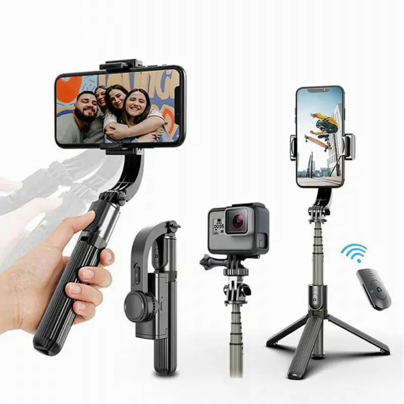 estendido selfie vara tripé com controle remoto para smartphone gopro