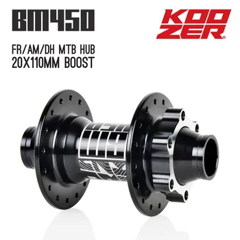 

KOOZER BM450 Mtb Hub 20x110 mm Thru 32 Hole Disc Brake Front Bike Hub For DH/AM/FR