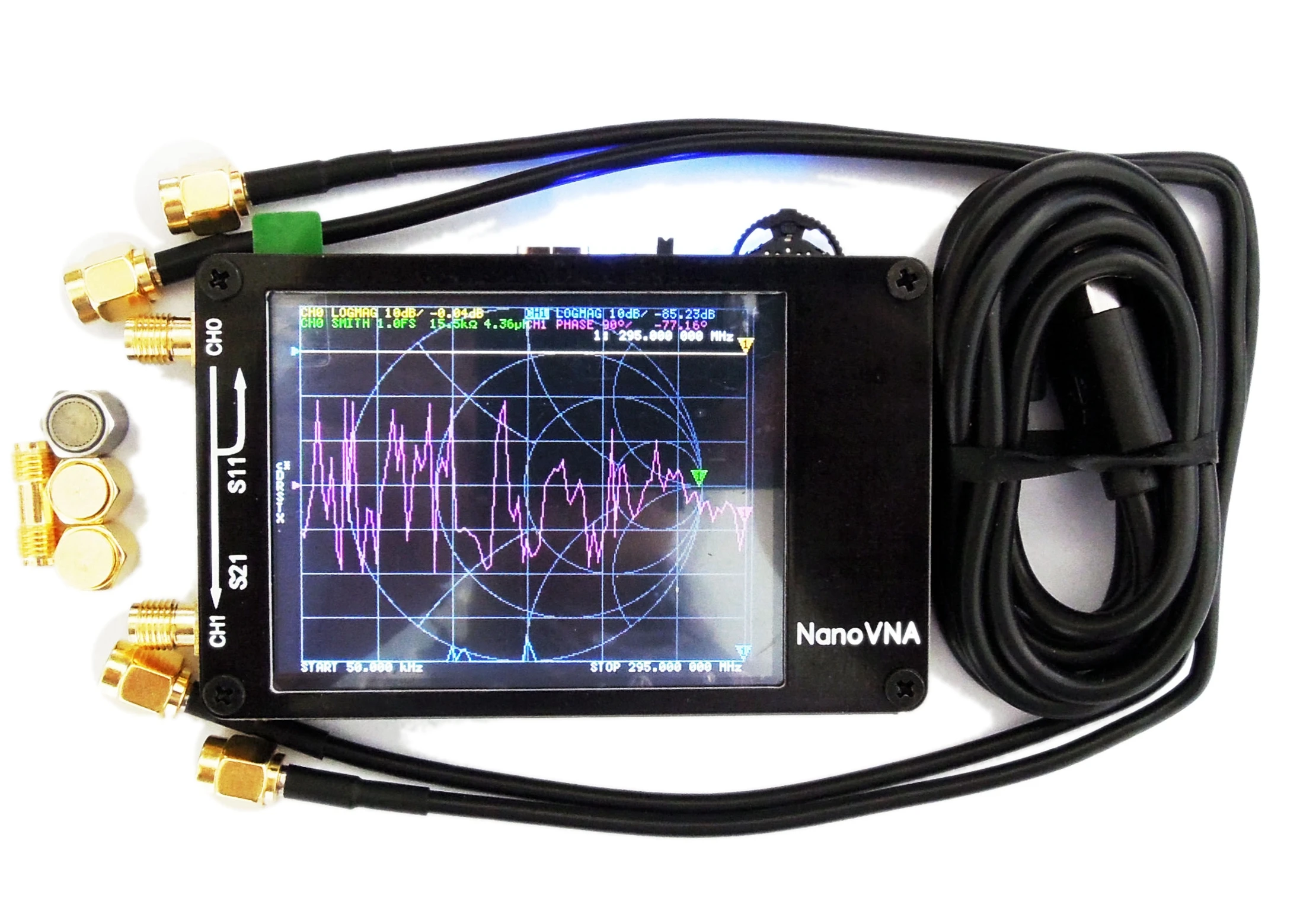 Портативный цифровой векторный сетевой антенный анализатор VHF UHF профессиональные MF HF Антенны анализатор Портативный коротковолновый 50 кГц-900 МГц