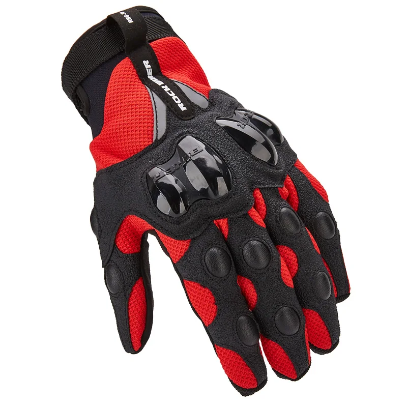 ROCK moto rcyclist перчатки для мотокросса летние перчатки с сенсорным экраном Luva moto racing перчатки защита для мужчин Велоспорт MX