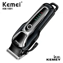 Kemei 100-240 В перезаряжаемый профессиональный триммер для собак, эпилятор для животных, электрическая машинка для стрижки волос, KM-1991
