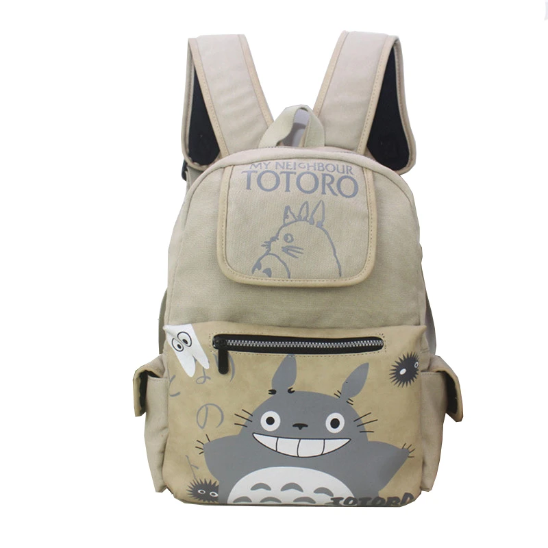 

New Totoro Backpacks Japanese Anime My Neighbor Totoro Cosplay Shoulder Bag Laptop Rucksack School Bags Mochila for Teenagers