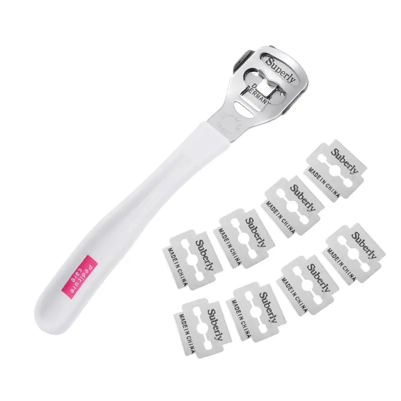 

Foot Callus Cuticle Hard Skin Remover Rasp Cutter with 20 Blades