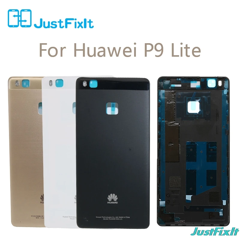 Оригинальный чехол на заднюю крышку для HUAWEI P9 Lite запасная часть запасной дверь с