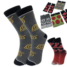 

Women Men Apparel Anime Long Socks Cotton Adult Anime Sock 2022 Newest Skateboard Crew Casual Red Cloud Pattern Tube Sock