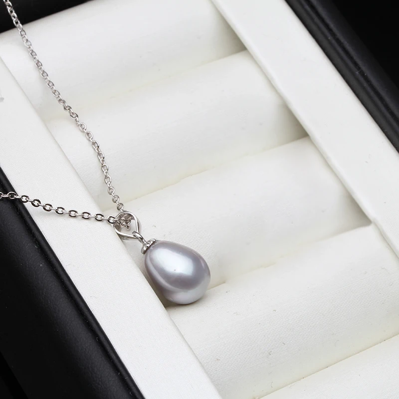 925 sterling silver pendant for women real cultured natural freshwater pearl pendant necklace pendant necklace silver pendant
