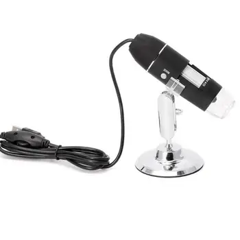 

Wholesale1600X Mega Pixels 8 LED Digital USB Microscope Microscopio Magnifier Electronic Stereo USB Endoscope Camera