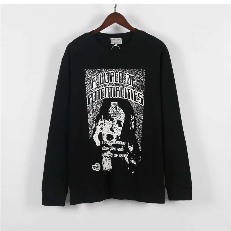 Синий Cav Empt толстовка с круглым вырезом для мужчин и женщин 1:1 высокого качества CAVEMPT C. E19AW толстовка с капюшоном