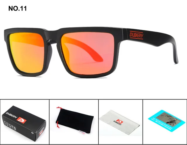 DBUERY летние поляризованные солнцезащитные очки мужские водительские очки мужские солнцезащитные очки для мужчин прозрачные Роскошные брендовые дизайнерские Oculos 710 - Цвет линз: 11
