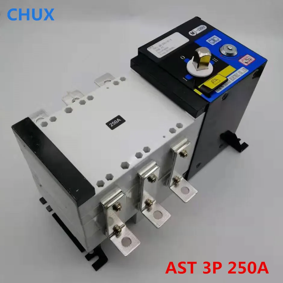 

CHUX 250A Dual Power Automatic transfer switch 3P 380V Isolation type ATS 3P 250A