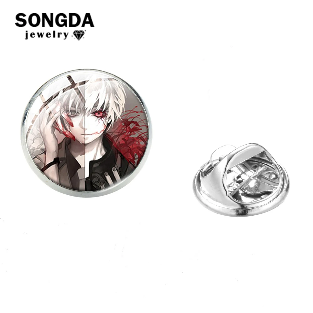 SONGDA Токийский Гуль значок косплея аниме Kaneki Ken Kirishima Toka искусство фото брошь