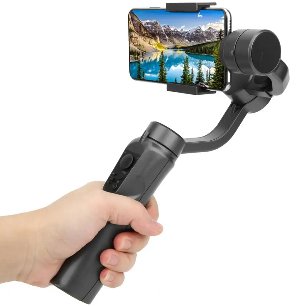 

F6 Smart Phone Stabilizer tripod head Handheld Mobile Phone selfie stick Anti-shaking Rotatable 3-Axis Gimbal Stabilizer tripode