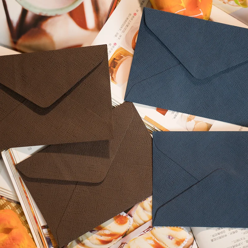  50pcs/pack C6 Retreo Window Envelopes Envelopes Wedding Party Invitation Envelope Greeting Cards Gi