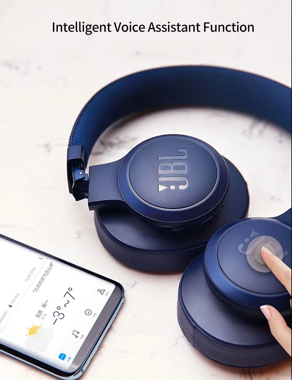 JBL Live 500BT беспроводные Bluetooth наушники, оригинальные наушники с глубоким басом, игровая гарнитура, наушники Ecouteur