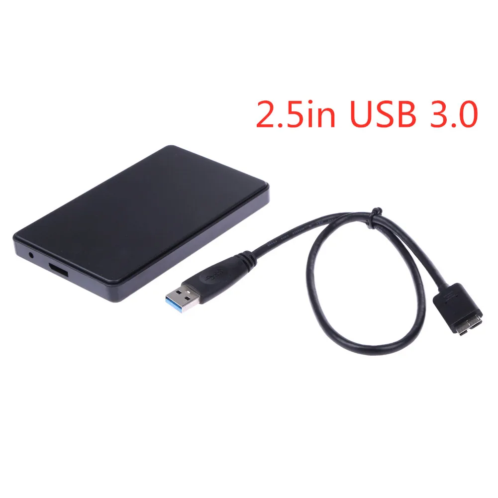 Корпус для жесткого диска 2 5 дюйма с SATA на USB 3 0 чехол ТБ внешняя коробка Caddy