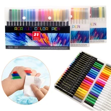 21-25 Color Permanent Acrylic Paint Marker Pens for Fabric Canvas ,Metal and Ceramics,Glass Art Rock Painting, Card Making