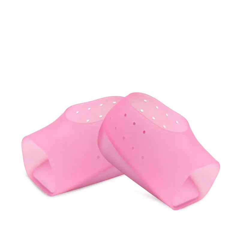 Invisible Silicone Insoles Height Increase Socks Heel Pads Foot Care Protector Foot Insoles Heel Pad Inserts for Shoes Woman