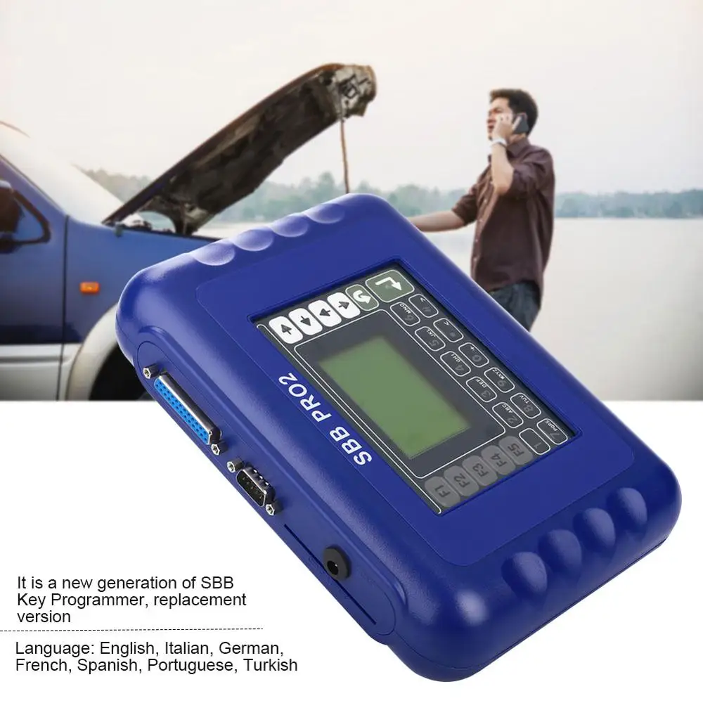Универсальное устройство программирования ключей инструмент сканер считыватель с CD SBB Pro2 V48.99 автомобиль система обнаружения кодер Eader дистанционного управления