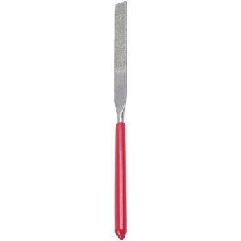 

2 Pcs 160mm Long Jewlery Flat Diamond Needle Files Grinding Tool