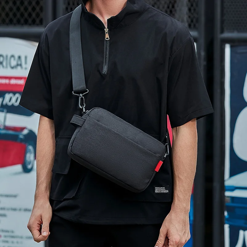 Fashion Plaid Men Crossbody Bags Vintage Leather Messenger Bag For Male  Black Single Man Shoulder Bag Sling Backpack - AliExpress