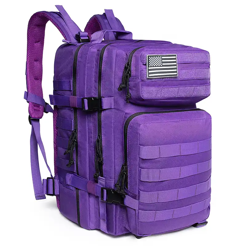 purple tactical backpack