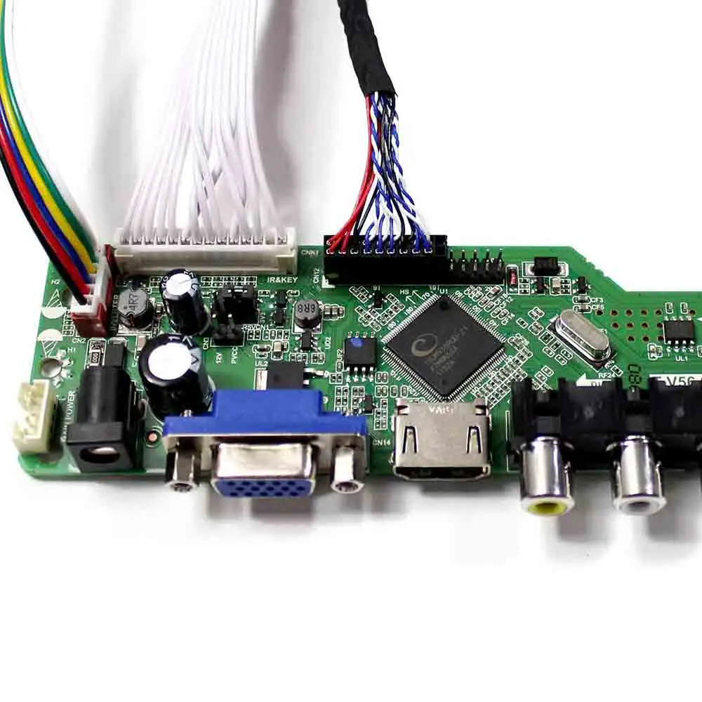 Kit Monitor de Placa de Controle para B154ew08 v1 V.1 tv Mais Hdmi Vga av Usb Lcd Led Placa Controlador Driver Novo Painéis e LCDs p/ tablet - Imagem 3