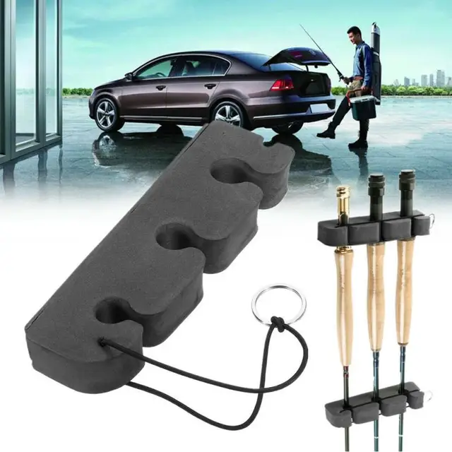 Magnetic Back Car Rod Holder Rack  Fly Fishing Accessories Tools - Mount  Rod Holder - Aliexpress