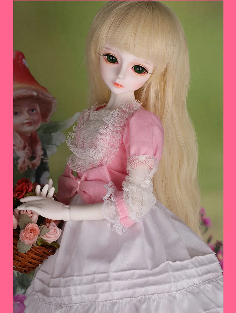 1/4 масштаб Обнаженная BJD кукла Красивая Девушка BJD/SD полимерная фигурка кукла DIY модель игрушка подарок. В комплект не входят одежда, обувь, парик A0187bory MSD