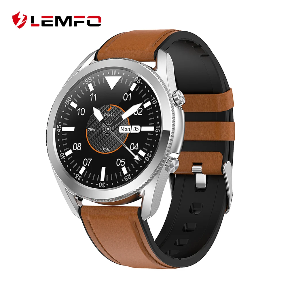 Смарт часы LEMFO G33 мужские с Bluetooth пульсометром и поддержкой Android IOS|Смарт-часы| |