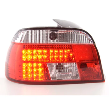 

FKRLXLBM111fanale rear LED light for BMW 5 Series sedan (type E39) year of Constr. 95-00, clear/Red