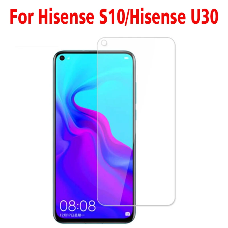 Закаленное стекло для Hisense S10 2 шт. 2.5D Высокопрочное алюминиевое защитное 9H U30 |