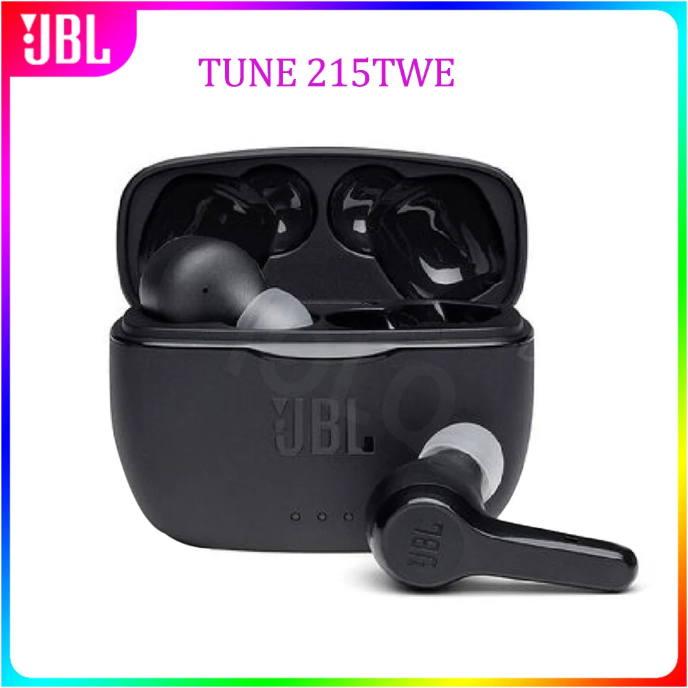 100% Оригинальные JBL TUNE 215TWS True Wireless Bluetooth 5 0 наушники T215TWS наушники-вкладыши бас-звук