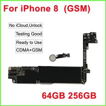

64GB Original Motherboard Replacement for iPhone 8 Motherboard Unlocked Logic Boards for iPhone 8 4.7inch with/Without Touch ID