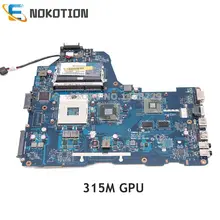NOKOTION PWWHA LA-7201P K000124390 основная плата для ноутбука Toshiba Satellite C660 материнская плата HM65 DDR3 315M GPU