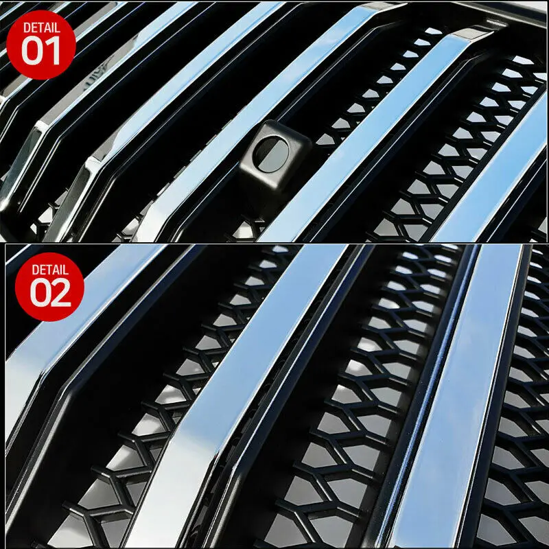 Передняя решетка радиатора подходит для H yundai all new Santafe TM 2019 2020 Santa fe chrome ABS gloosy