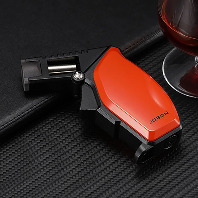 JOBON Kitchen Lighters Butane Gas Lighter Torch Turbo Lighter Cigarettes Lighters Metal Smoking Accessories