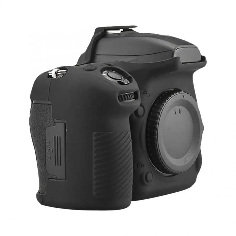 Прочный чехол для камеры Nikon D750, мягкий силиконовый защитный черный чехол высокого качества