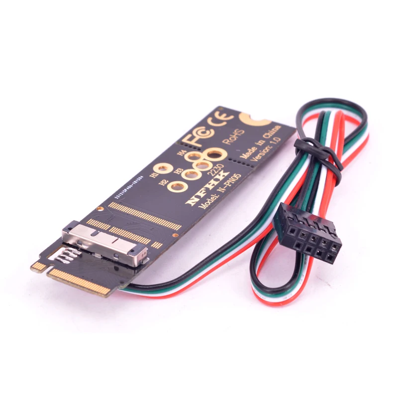 M Key PCI-e NVMe M2 M.2 адаптер для Macbook BCM943602CS BCM94360CS2 BCM943224PCIEBT2 BCM94331CD WiFi беспроводная сетевая карта