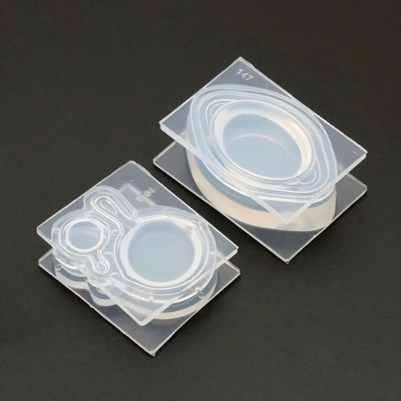 1 Set Mini Pan Pot Resin Silicone Mold Epoxy Resin Jewelry Tools Art Craft Tools