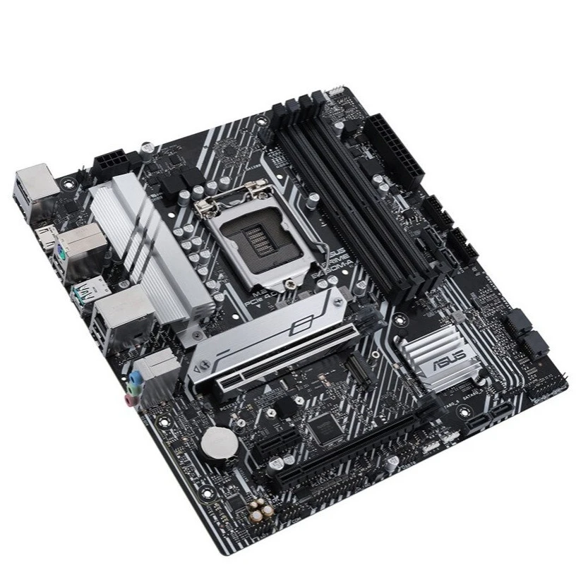 ASUS motherboard PRIME B560M-A LGA1200 supports PCIe 4.0, dual M.2 