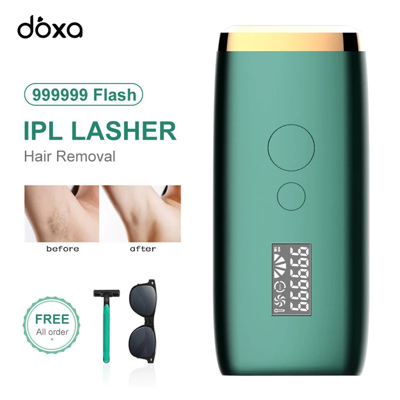 

999999 Flashes 2020 New Laser Epilator Permanent IPL Photoepilator Hair Removal depiladora Painless electric Epilator Dropship