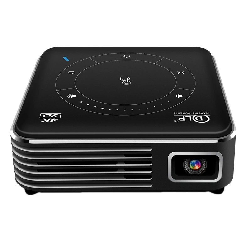 Портативный мини-проектор P11 с поддержкой Android 9 0 3D HD портативный 4K 4 + 32G WIFI Bluetooth DLP