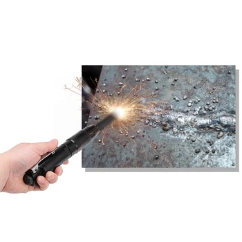 

New New Needle Scaler Removing Rust Slag Tool Air Pneumatic Rust Corrosion Slag Remove Deburring Cleaning Tool With 12x Needles