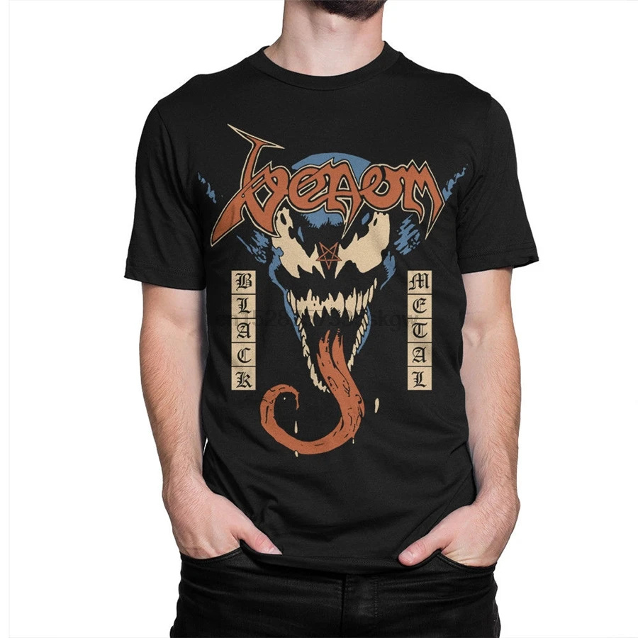 Потрясающая черная металлическая Футболка Venom We Are мужская и женская футболка