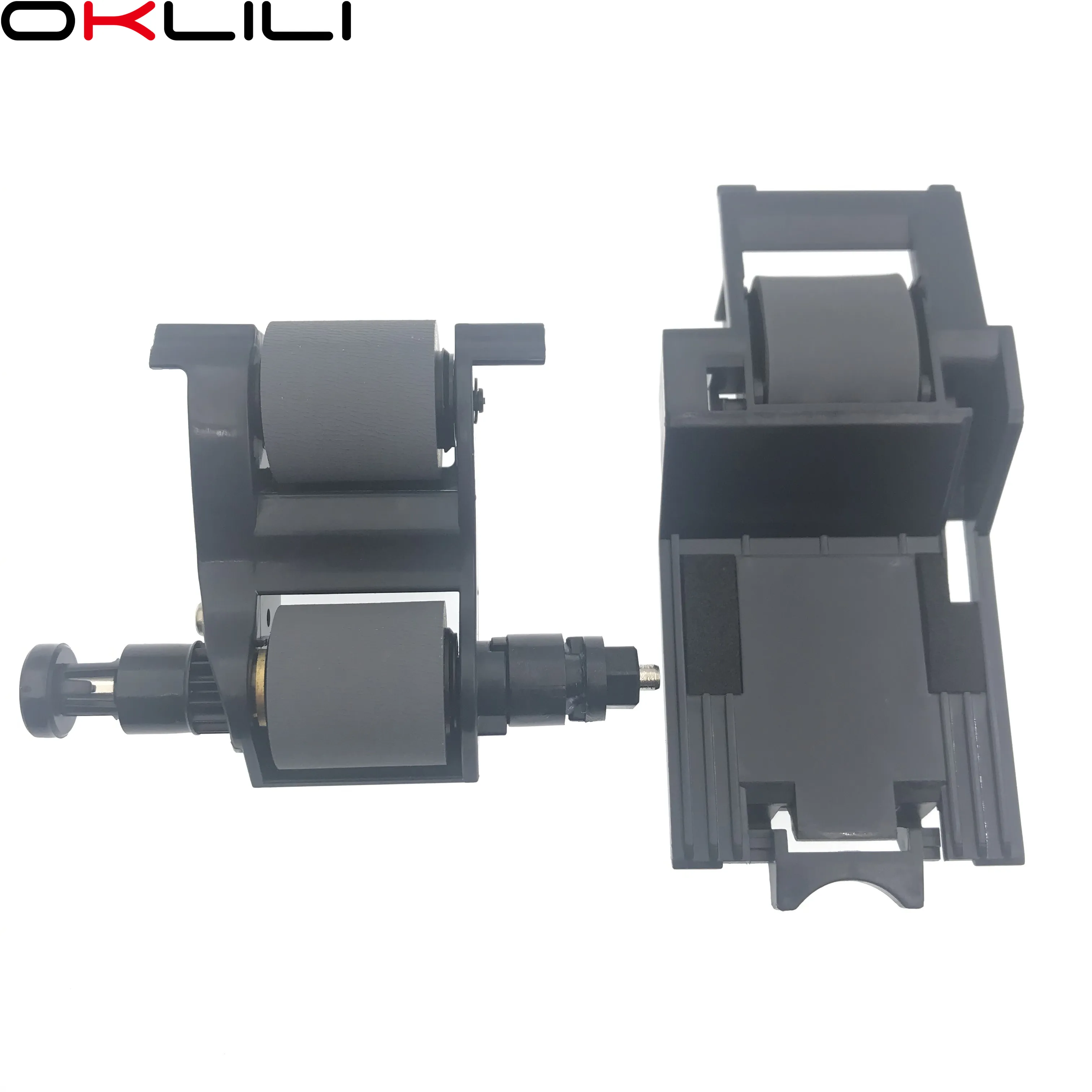 OKLILI 1SET X L2725-60002 L2718A Doc Feeder ADF Pickup Roller Separation Pad Replacement Kit Maintenance Kit Compatible with HP M630 M680 M651 M525 M575 M725 M775 X585 7500 8500 
